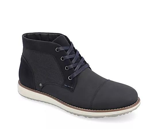 VANCE Austin Men's Chukka Boots, Size: 8.5 Wide, Blue Product Image