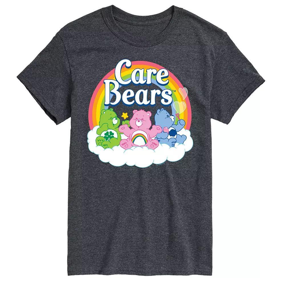 Mens Care Bears Logo Group Graphic Tee Product Image