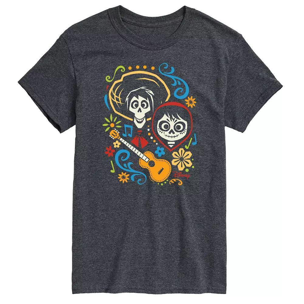 Disneys Coco Hector Miguel Big & Tall Graphic Tee, Mens Product Image