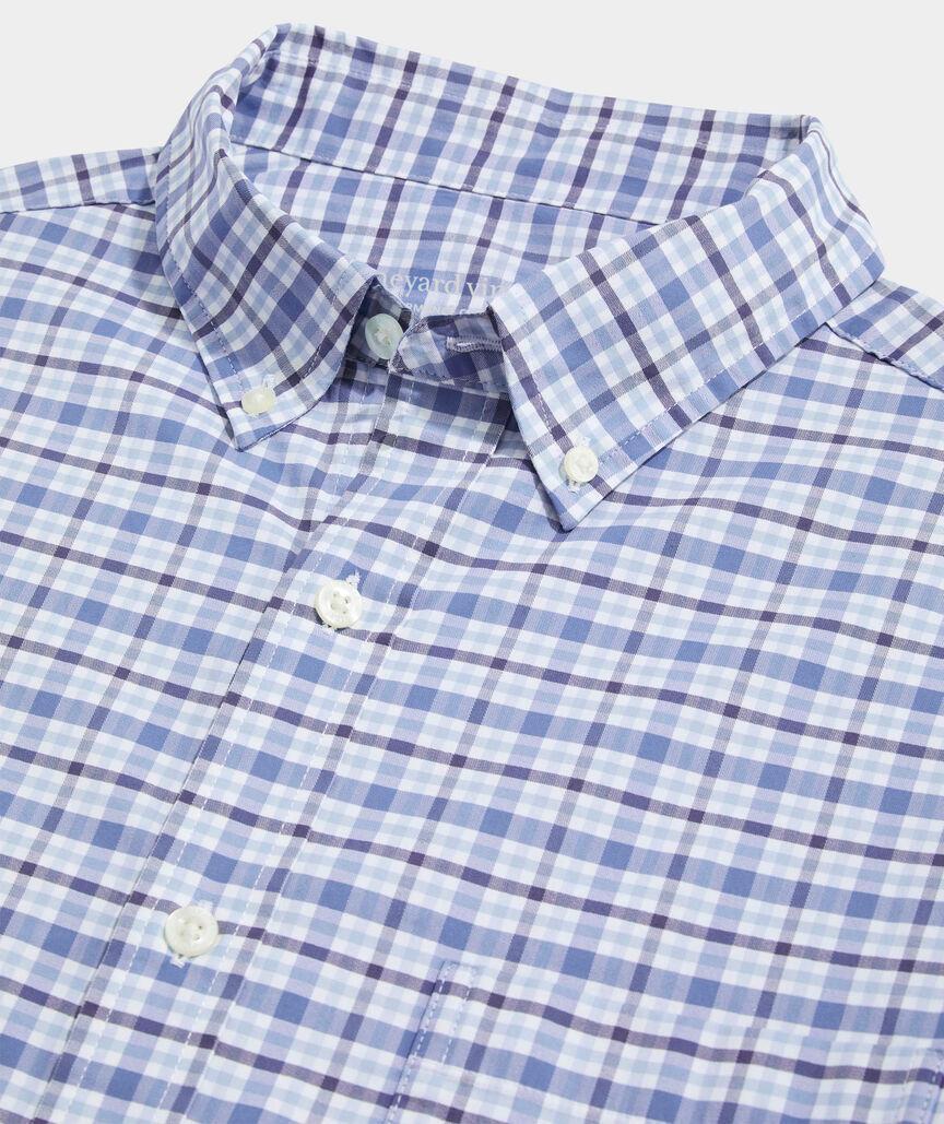 Bellamy Plaid Performance Cotton Shirt Product Image