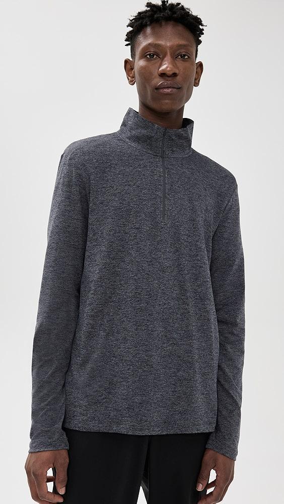 Alo Yoga Conquer Reform 1/4 Zip Long Sleeve Sweatshirt | Shopbop Product Image