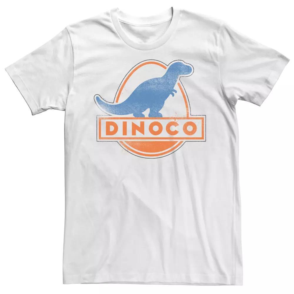 Men's Cars Dinoco Vintage Tee, Size: Small, White Product Image
