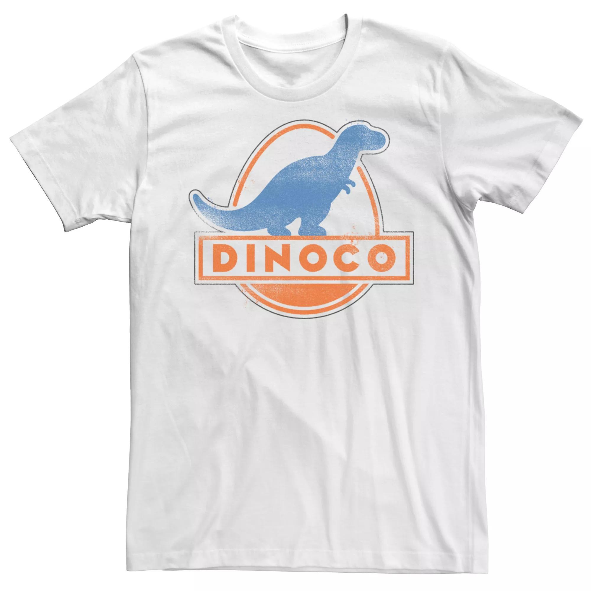 Men's Cars Dinoco Vintage Tee, Size: Small, White Product Image