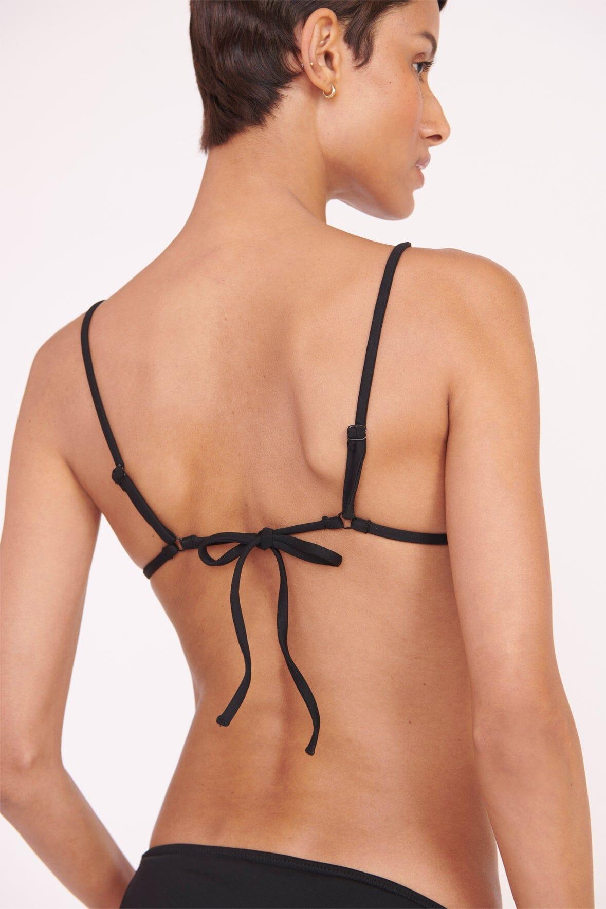ALEXIS TRIANGLE TOP | BLACK Product Image