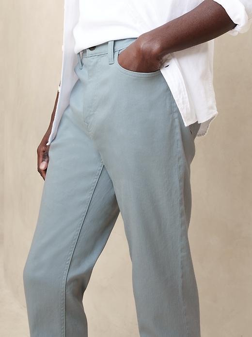 Slim Linen-Cotton Traveler Pant Product Image