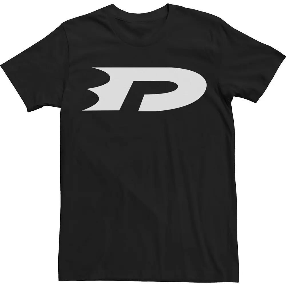 Big & Tall Nickelodeon Danny Phantom DP Logo Tee, Men's, Size: 5XL, Black Product Image