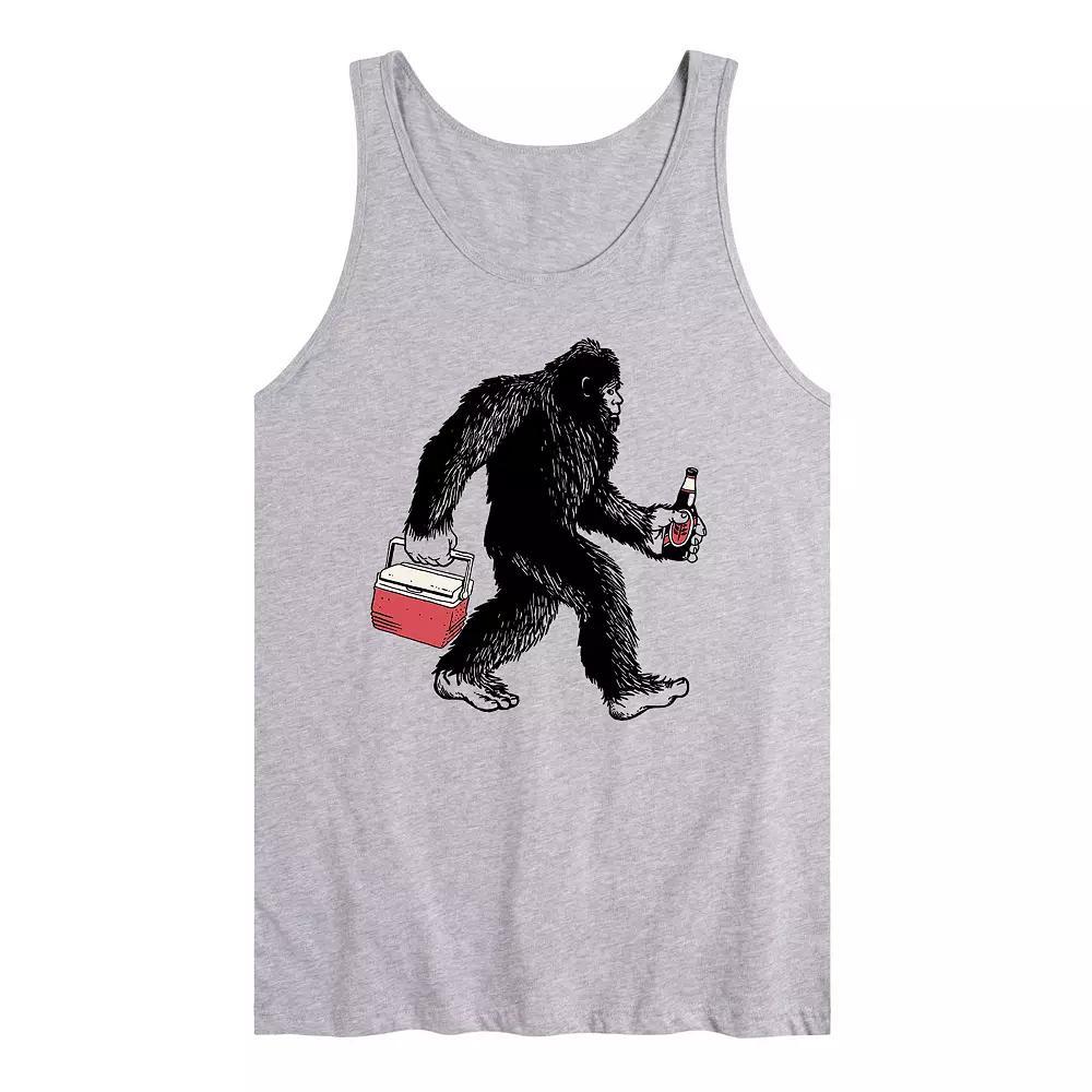 Mens Bigfoot Cooler Graphic Tank Top Product Image