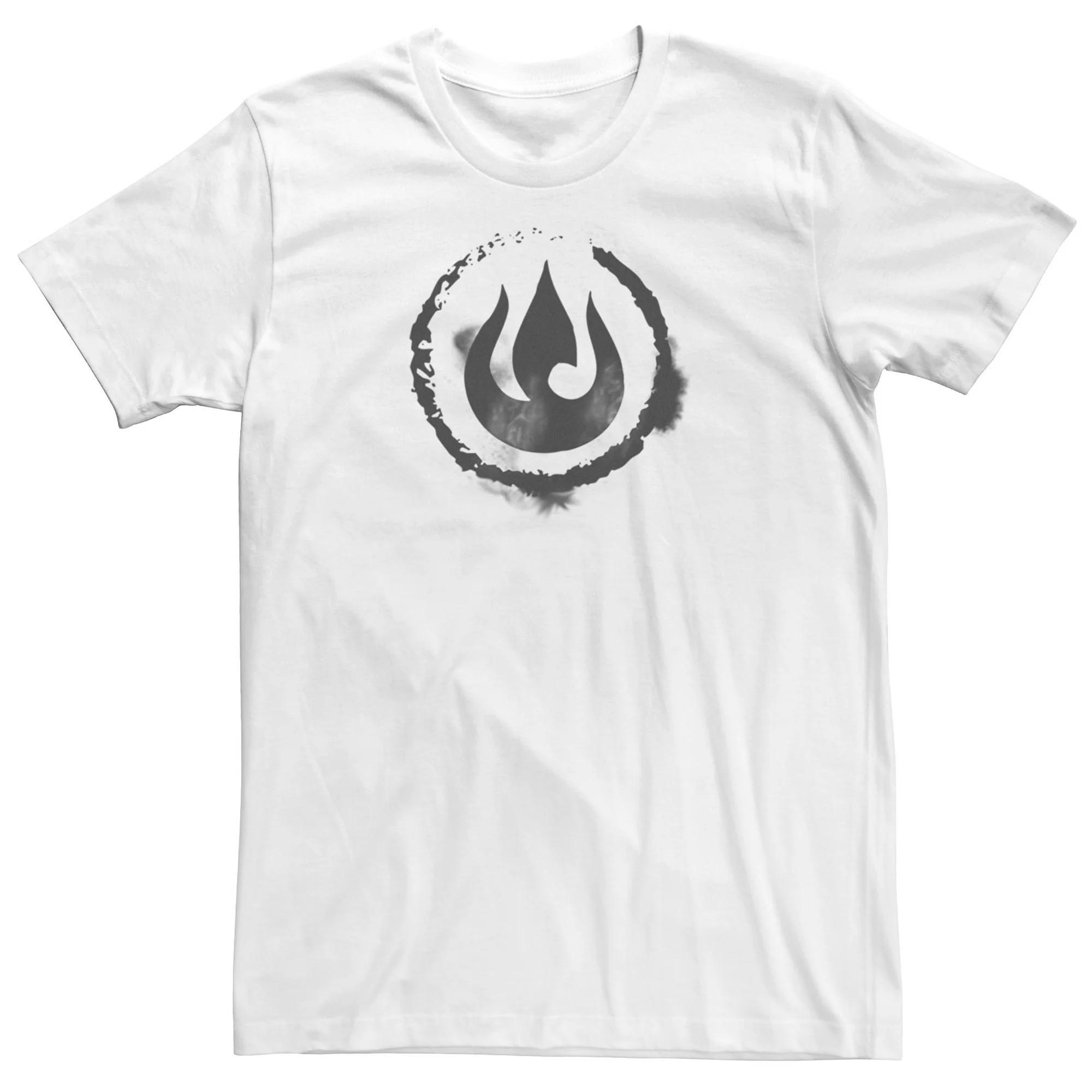 Men's Nickelodeon Legend Of Korra Fire Nation Sketch Tee, Size: XXL, White Product Image