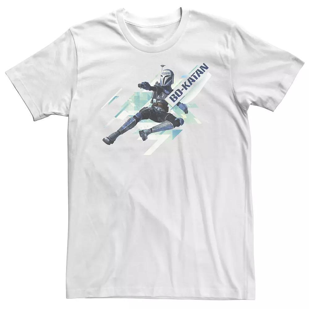 Big & Tall Star Wars Bok Angled Tee, Men's, Size: 4XL, White Product Image