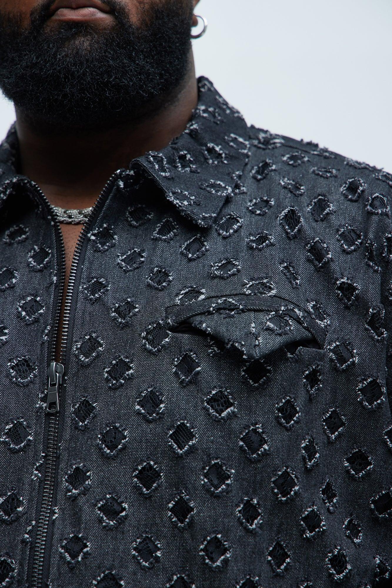 Bravo Cropped Jacket - Black Product Image