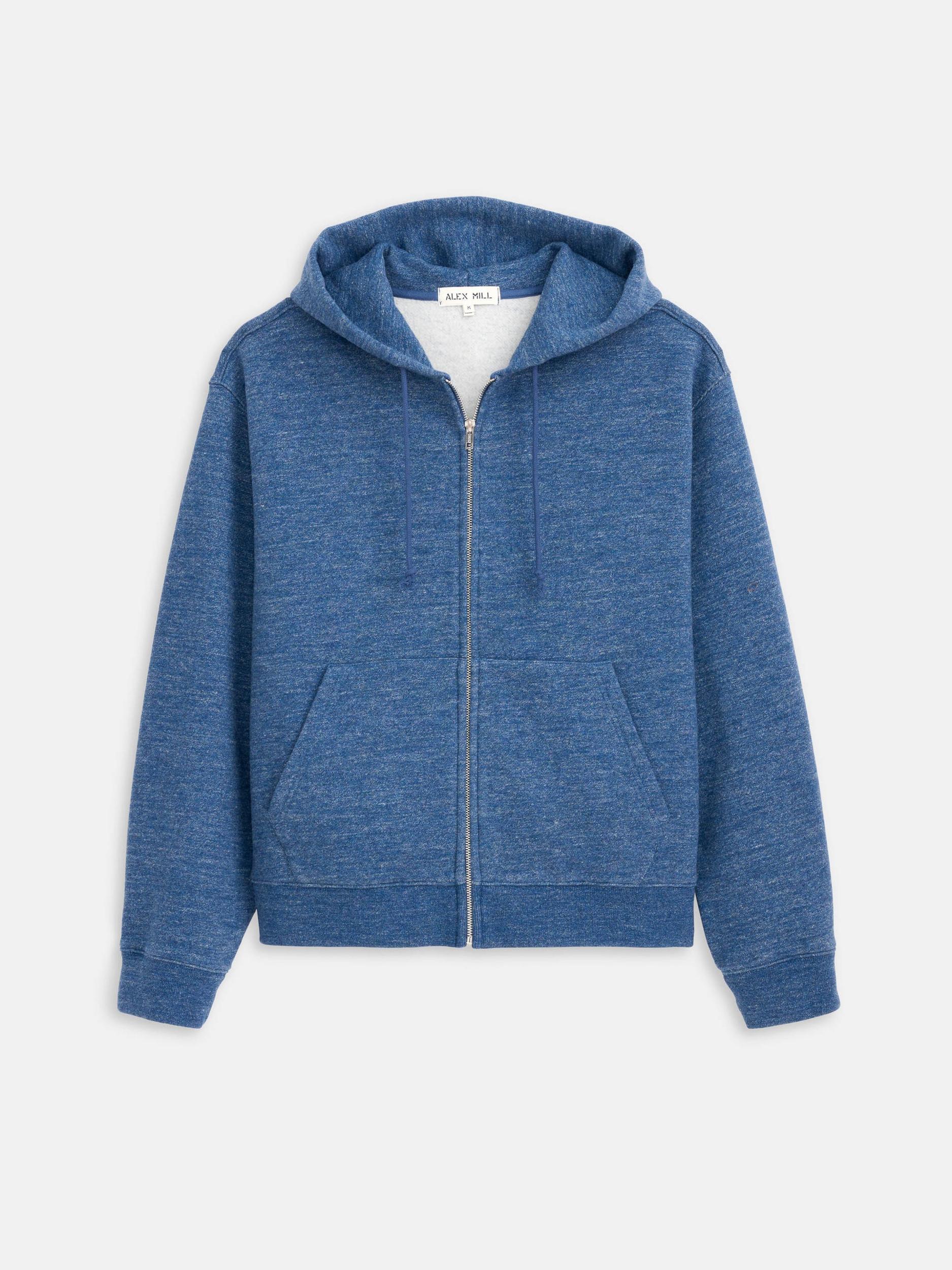 12th Street Zip Hoodie In Heather Fleece Product Image