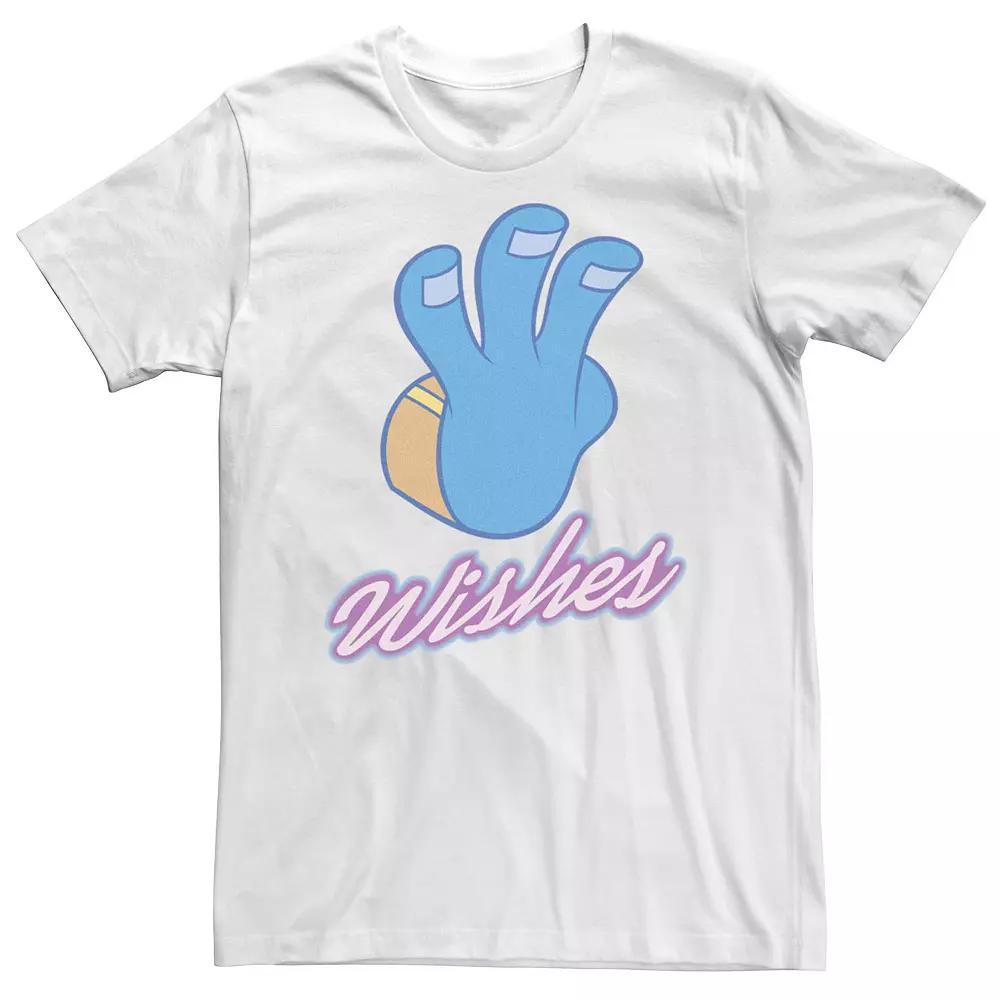 Disney's Aladdin Princess Genie Men's Wish Tee, Size: XL, White Product Image