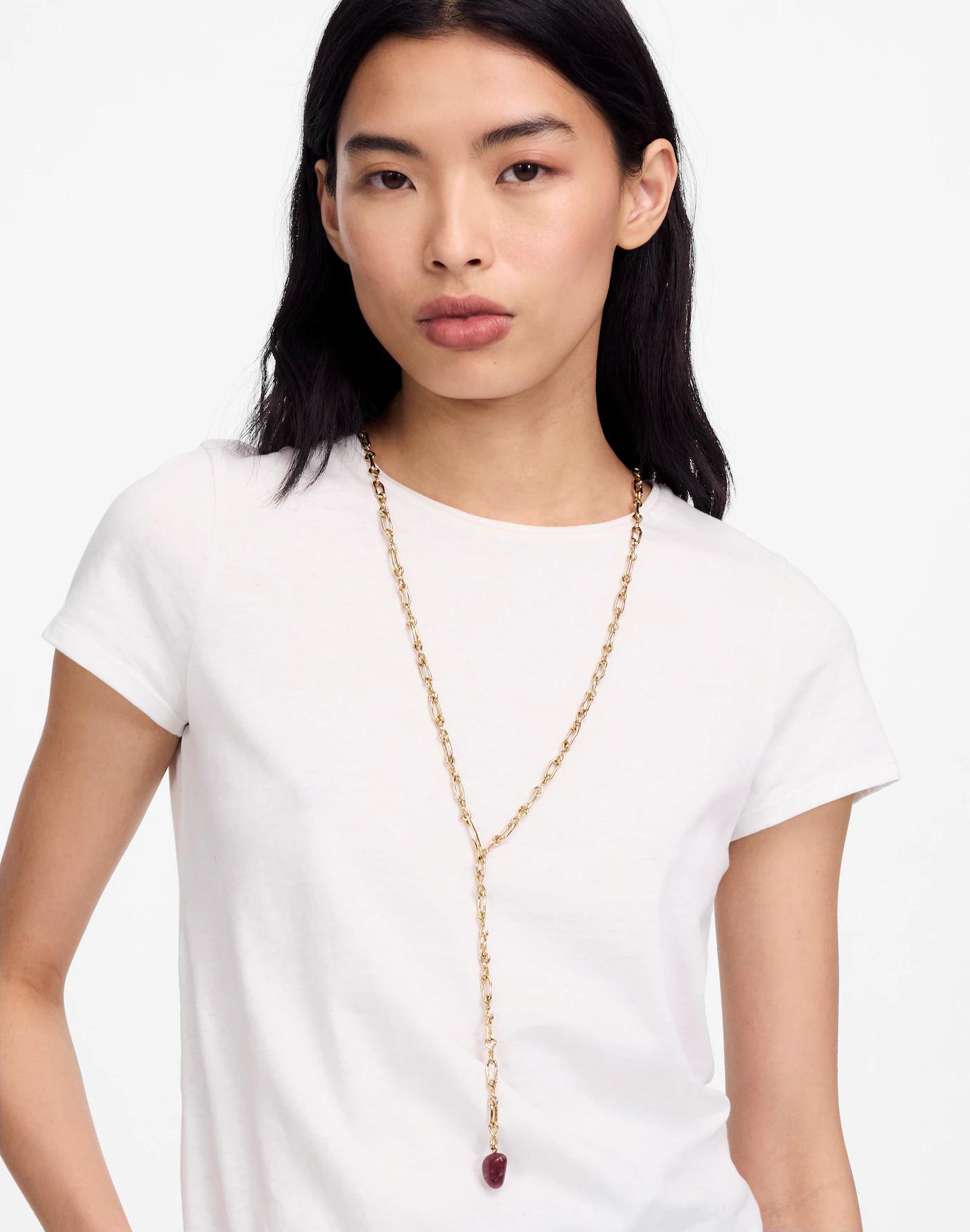 Semiprecious Convertible Chain Necklace Product Image