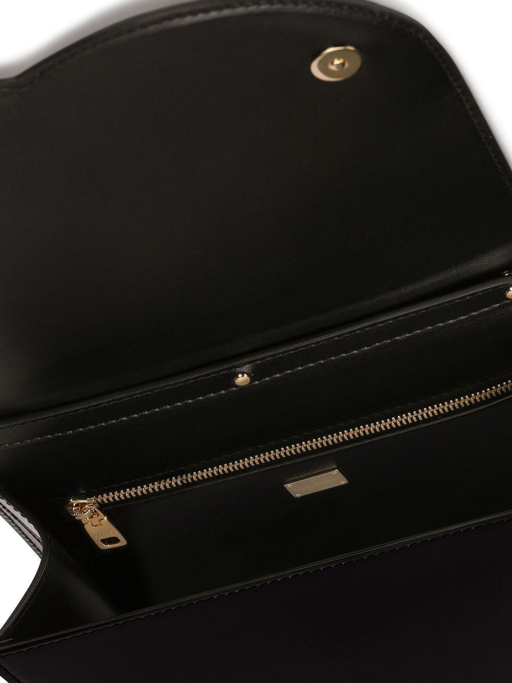 DG Logo leather crossbody bag Product Image
