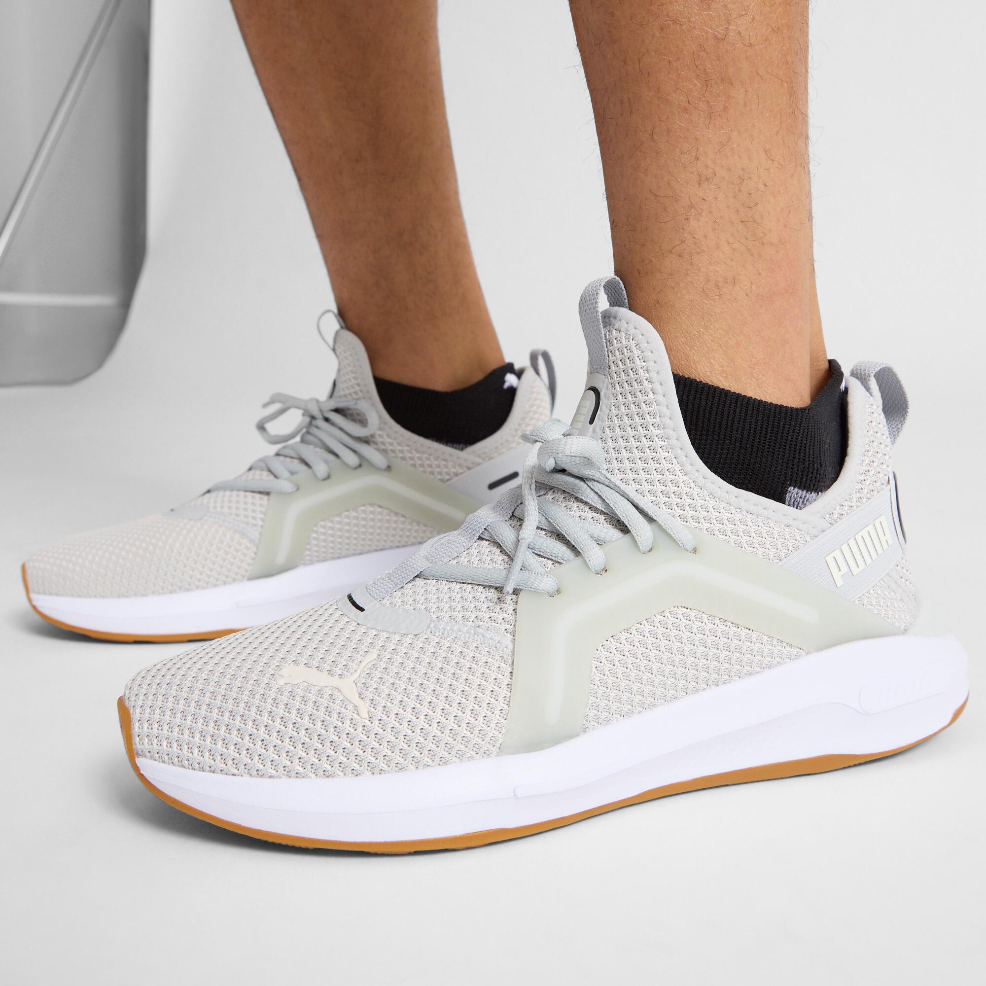 PUMA SOFTRIDE Enzo 5 Lyfe Mens Running Sneakers in Grey Product Image