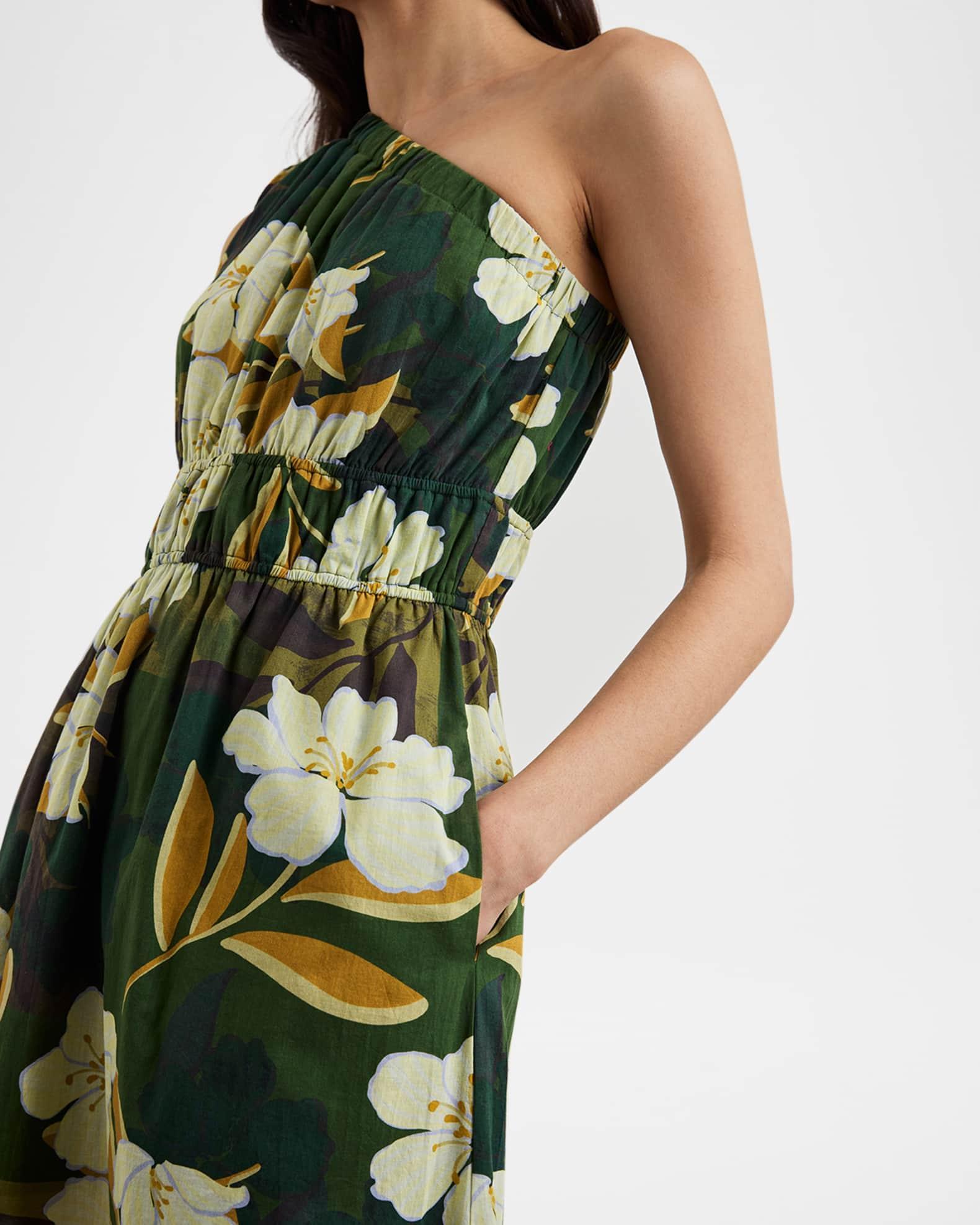 Selani Asymmetric Midi Dress Product Image