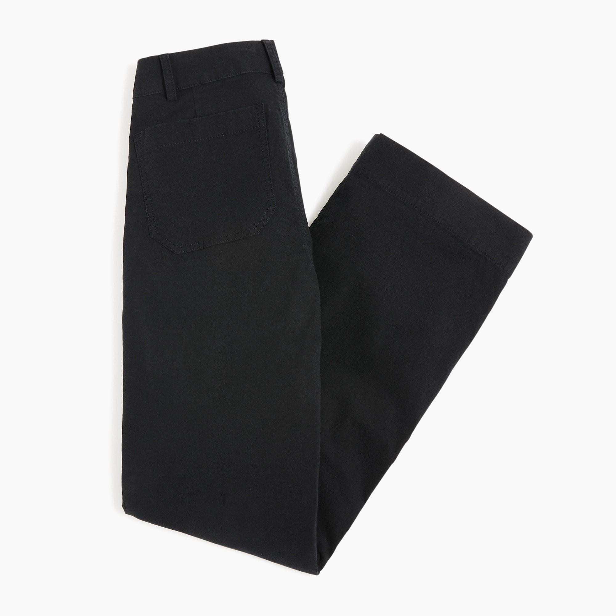 Lizzie high-rise patch-pocket wide-leg pant Product Image