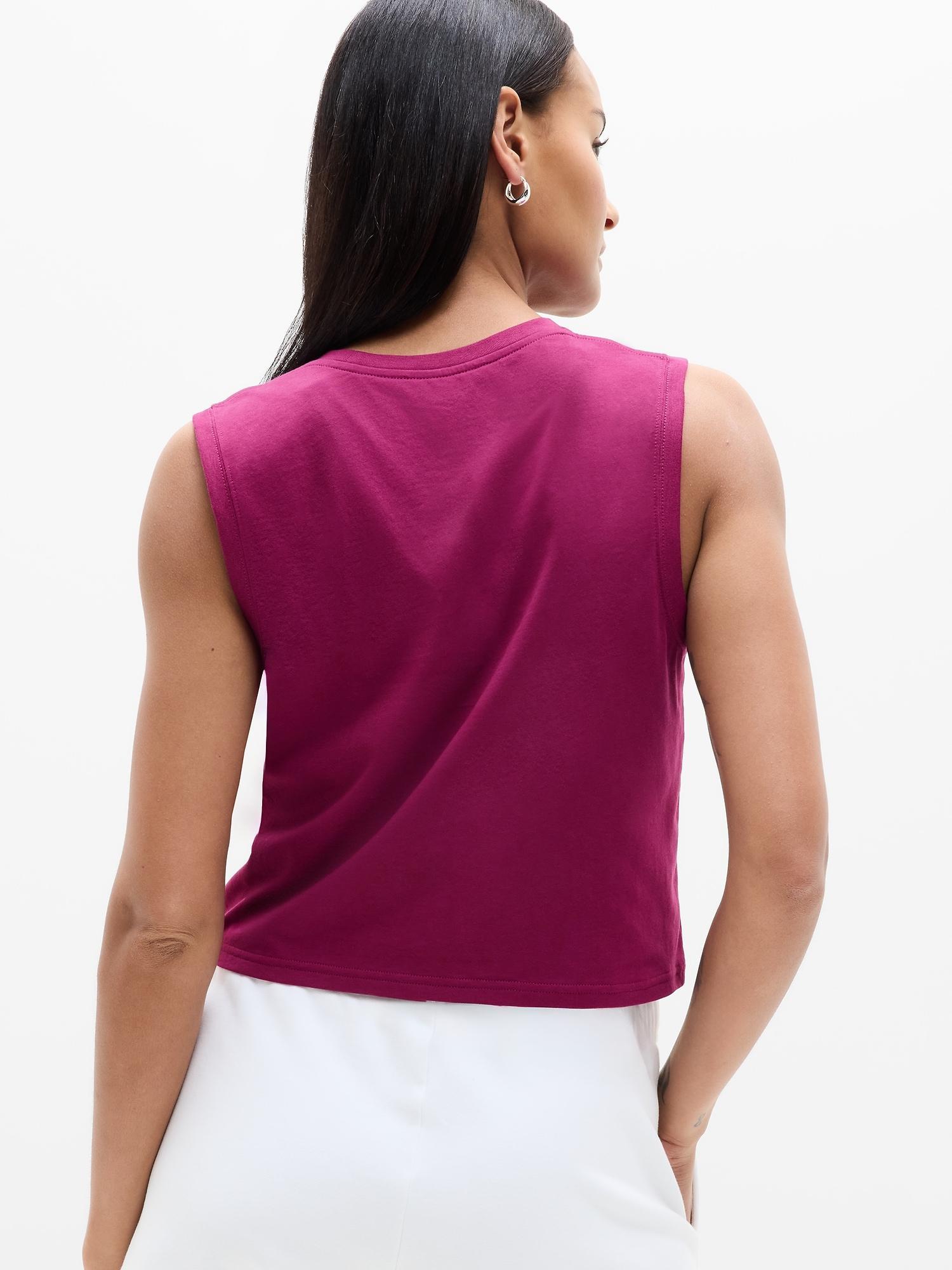 True Cotton Crop Tank Product Image