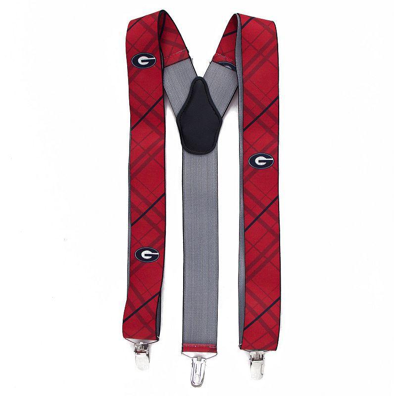 Men's Georgia Bulldogs Oxford Suspenders, Team Product Image