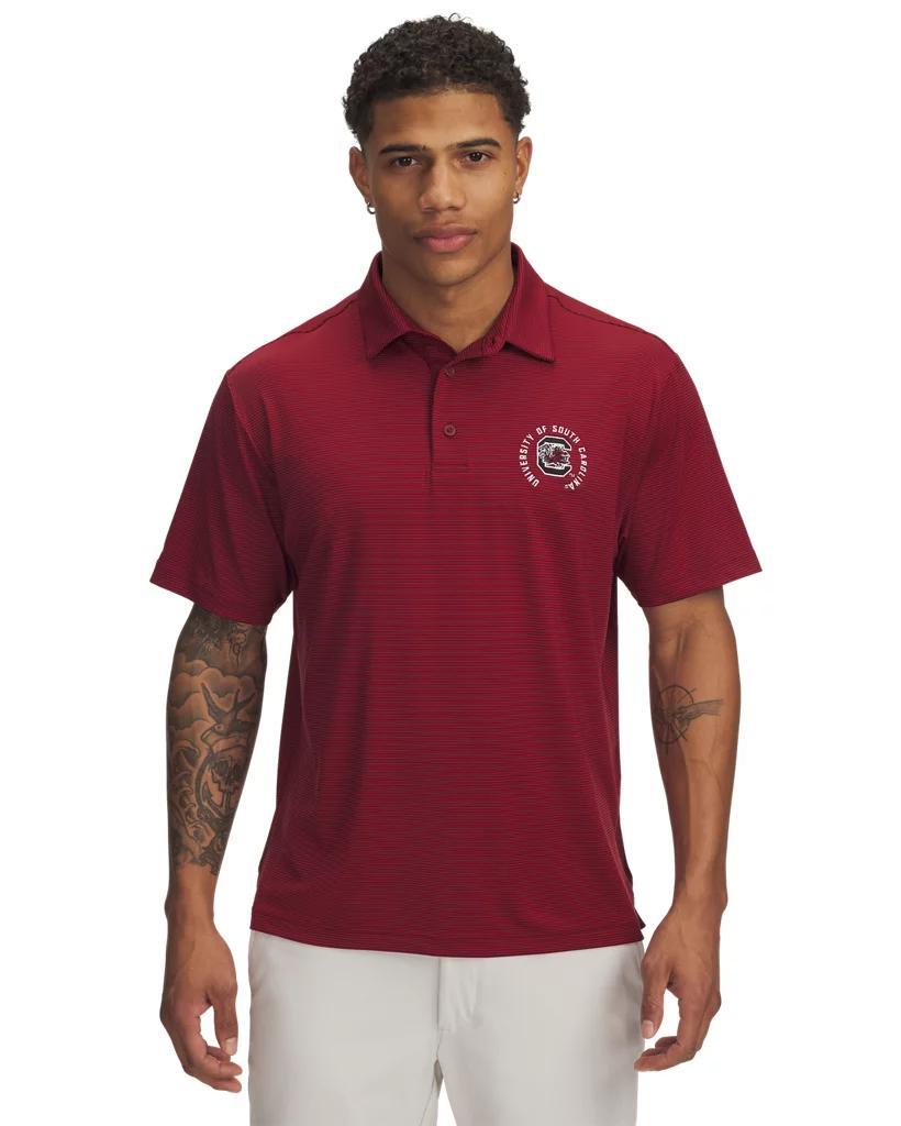 UA Tee 2 Green Bridge Stripe Collegiate Product Image