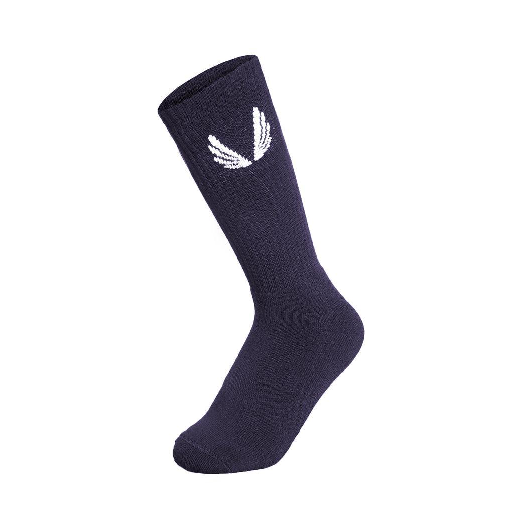 Essential Crew Socks (3 Pair) - Navy Product Image