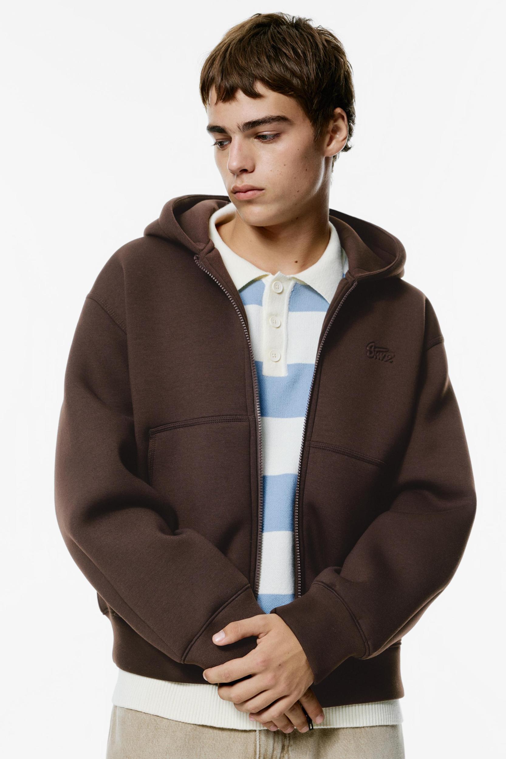 STWD hooded jacket with zip Product Image