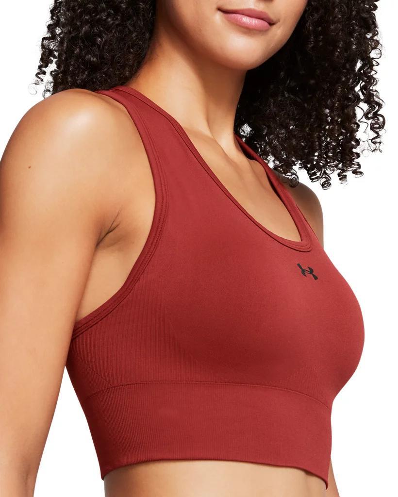 UA Vanish Seamless Womens Mid Sports Bra Product Image