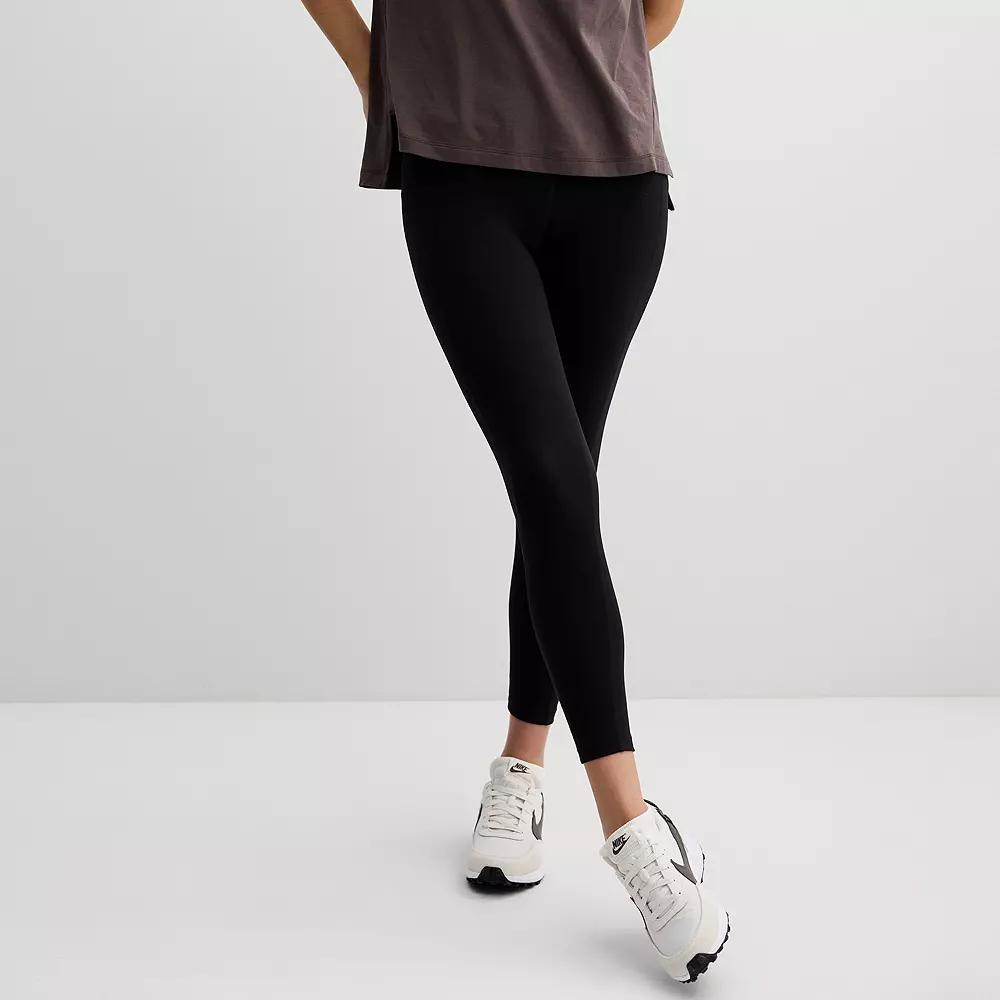 Women's FLX Affirmation High-Rise 7/8 Ankle Leggings, Size: XL, Purple Sherry Product Image