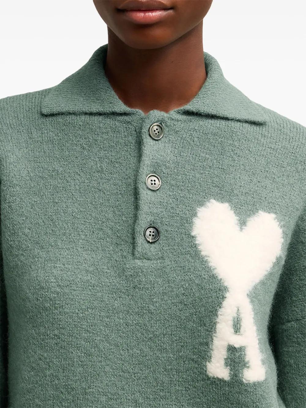 Ami De Coeur polo sweater  Product Image