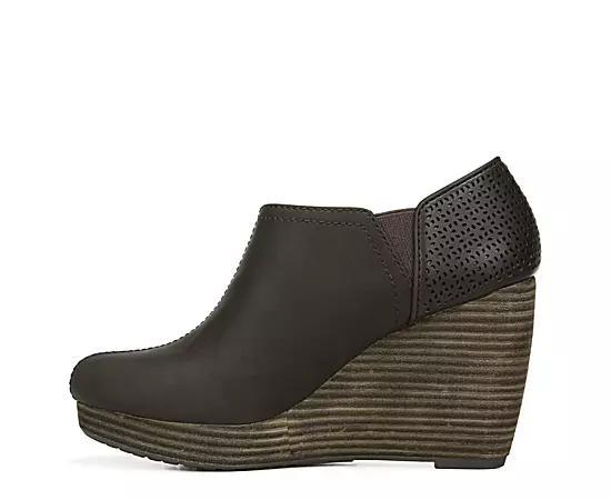Dr. Scholl's Harlow Women's Ankle Boots, Size: 10 Wide, Dark Brown Product Image