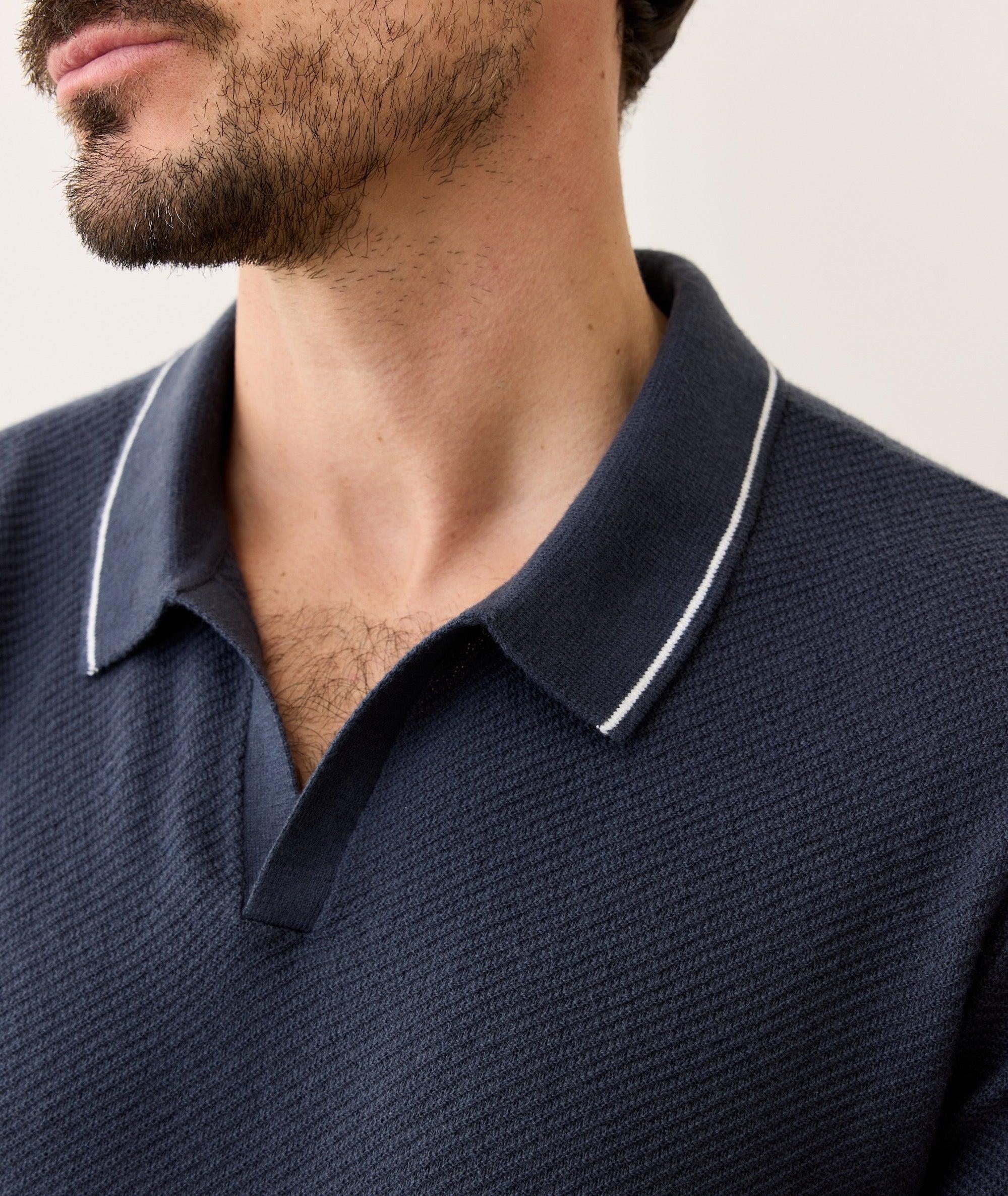 Greyson Sweater Polo Product Image