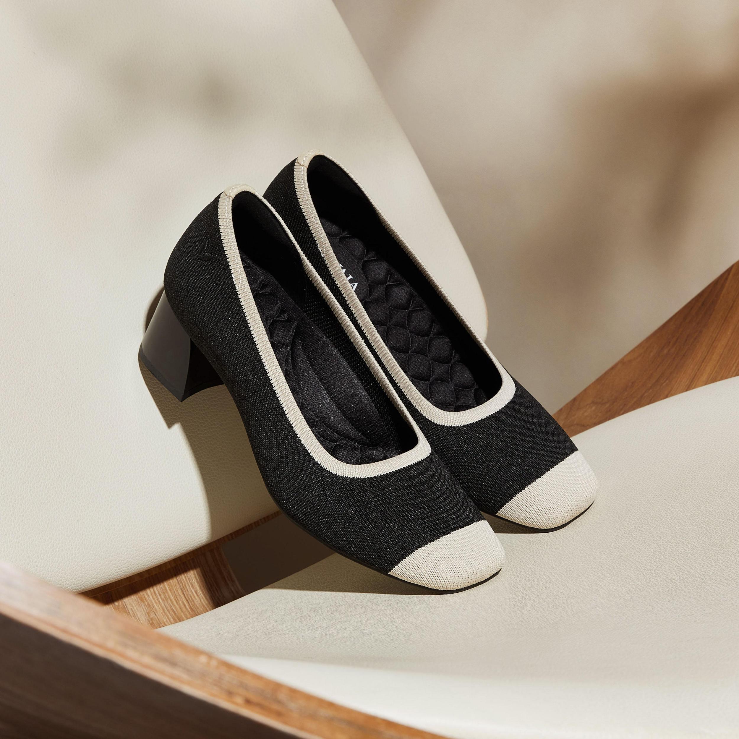 Square-Toe Chunky Heels (Melody Pro) Product Image