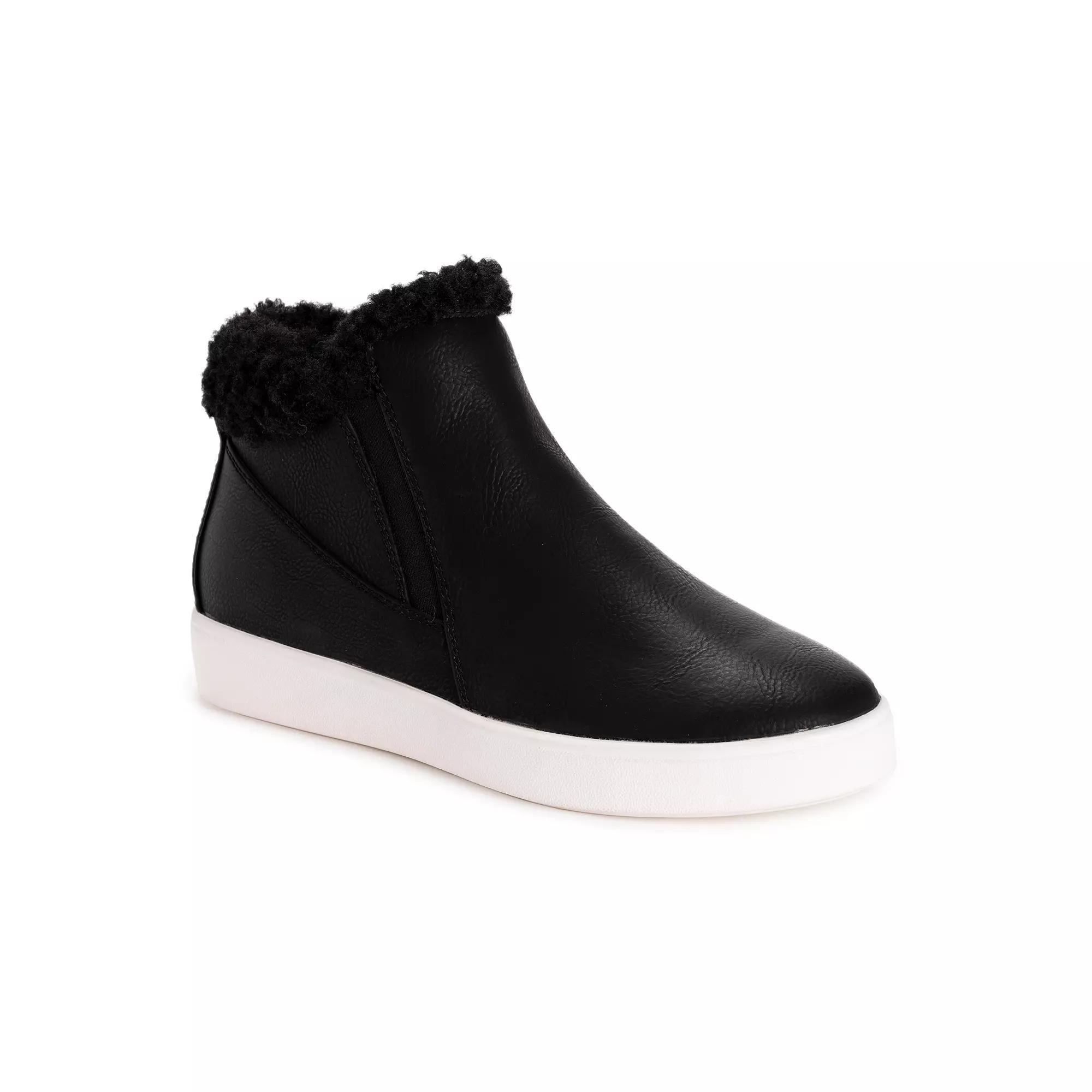 MUK LUKS Montana Big Sky Womens Ankle Boots Red Product Image
