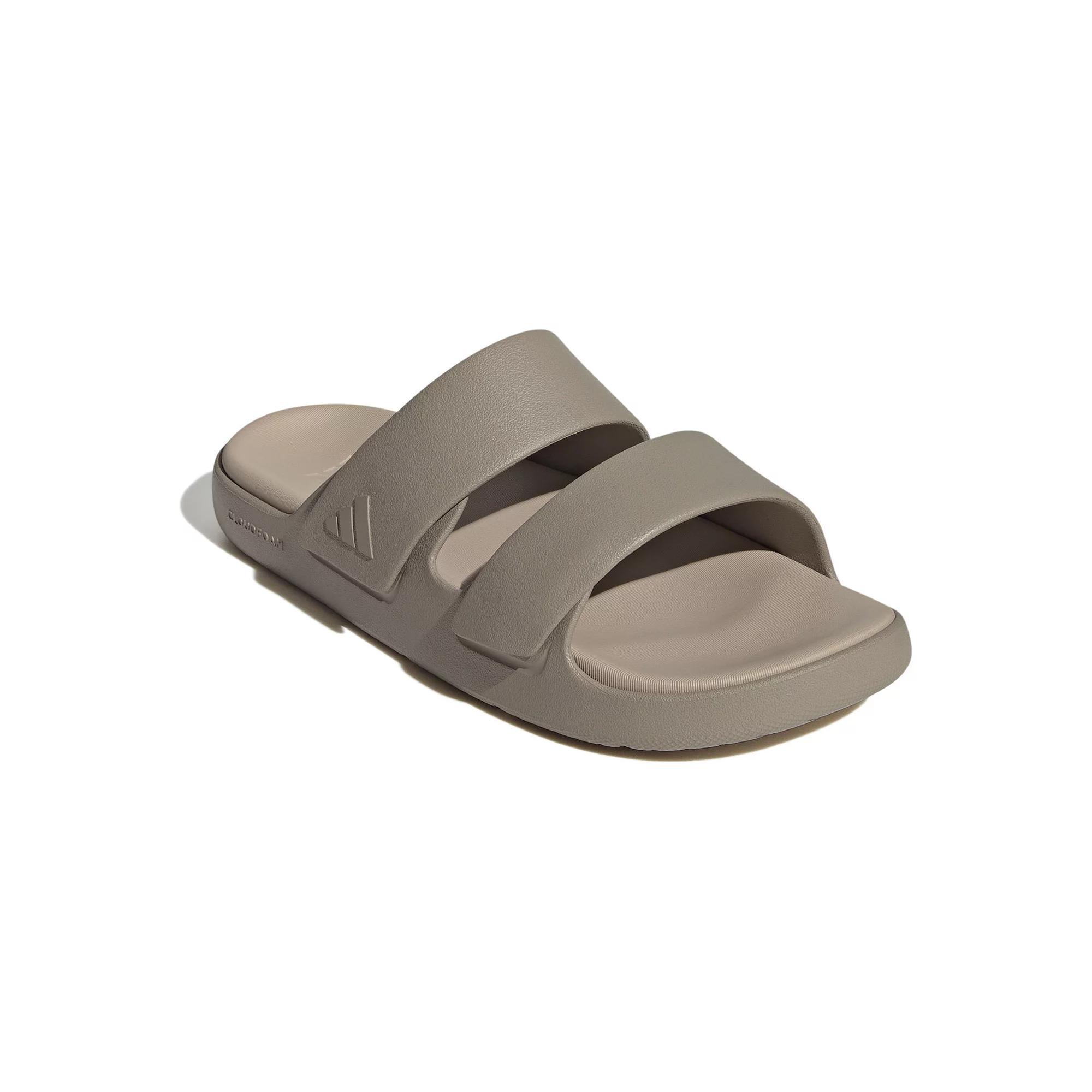 adidas ZNSORY Men's Swimming Sandals, Size: 11, Blanch Cargo Clay Product Image