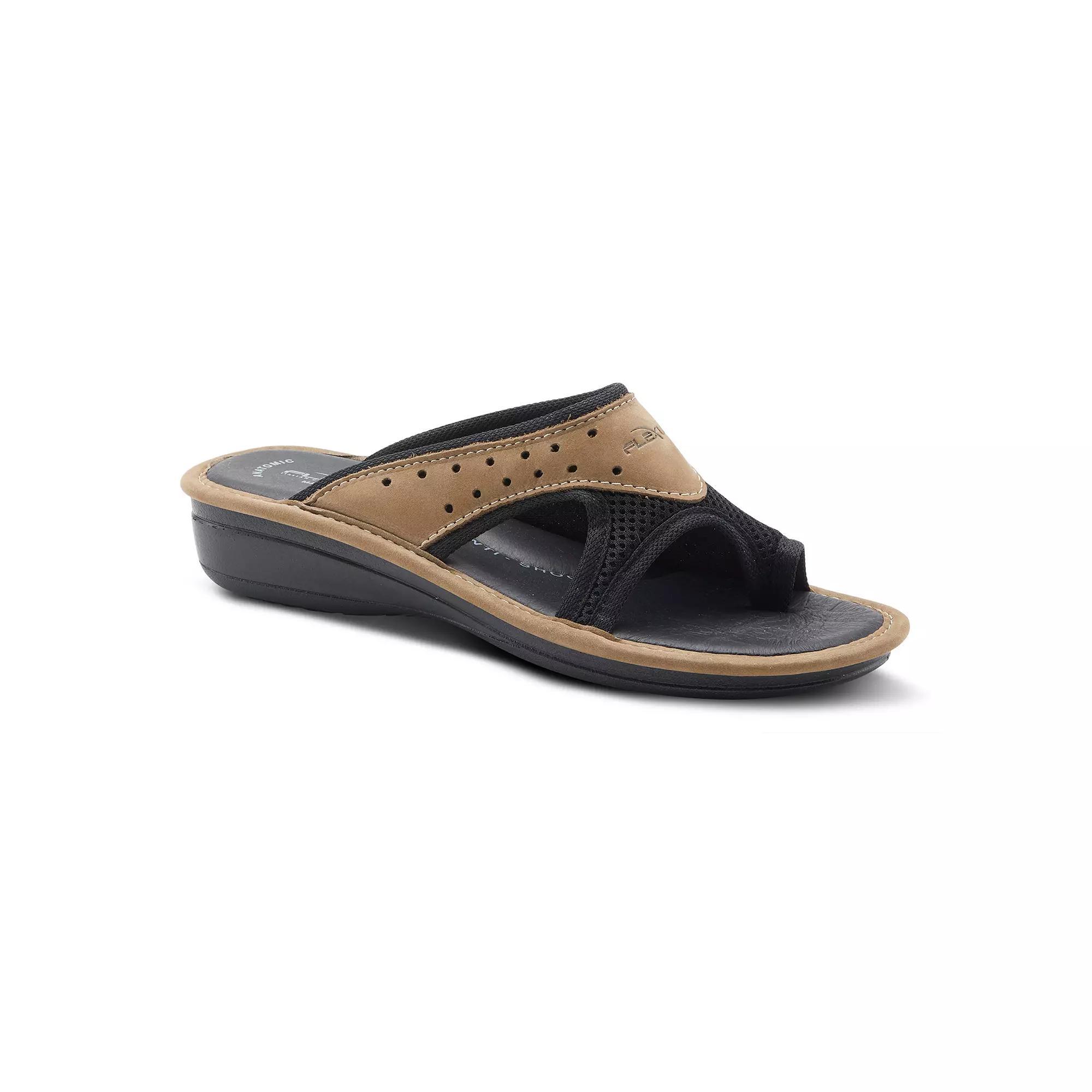 Flexus by Spring Step Pascalle Women's Slide Sandals, Size: 36, Black Product Image