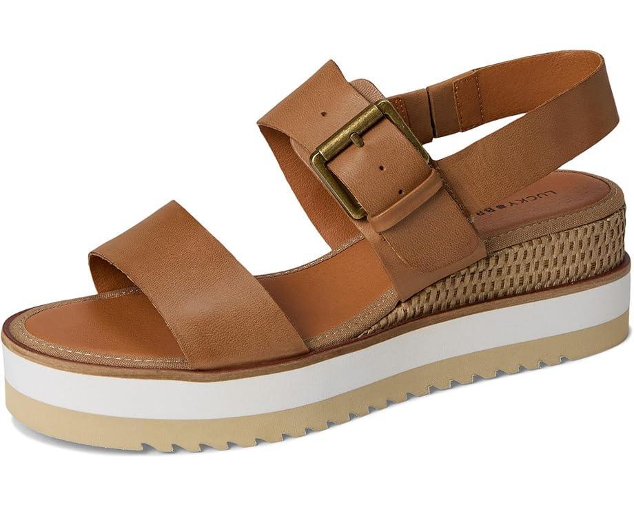Women's Lucky Brand Turoma Platform Wedge Sandals Product Image