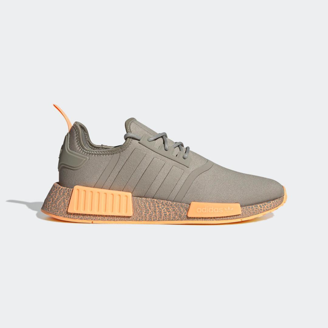 adidas Originals Mens adidas Originals NMD R1 - Mens Running Shoes Grey/Light Onix/Cloud White Product Image