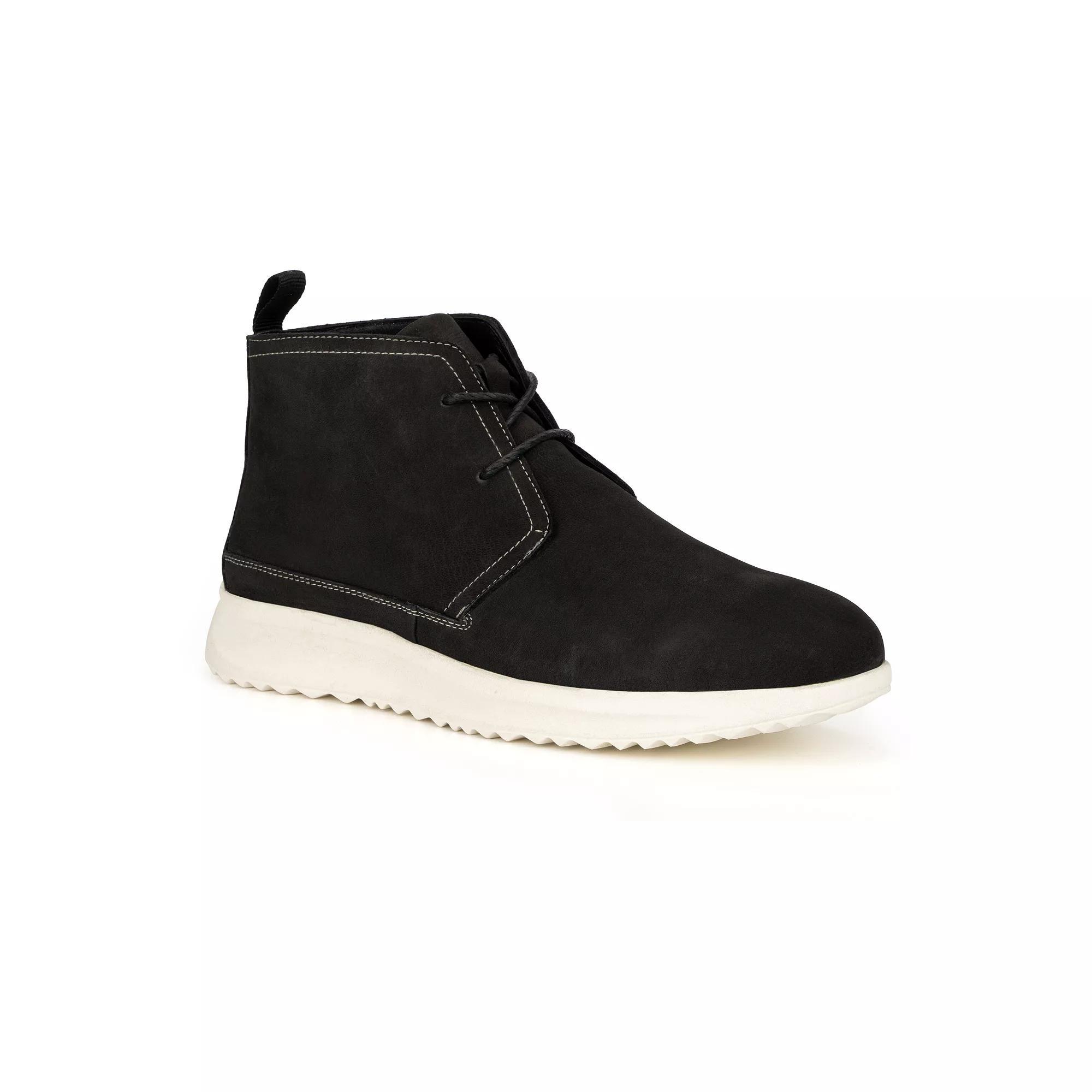Reserved Footwear Baryon Men's Suede Chukka Boots, Size: 8, Black Product Image