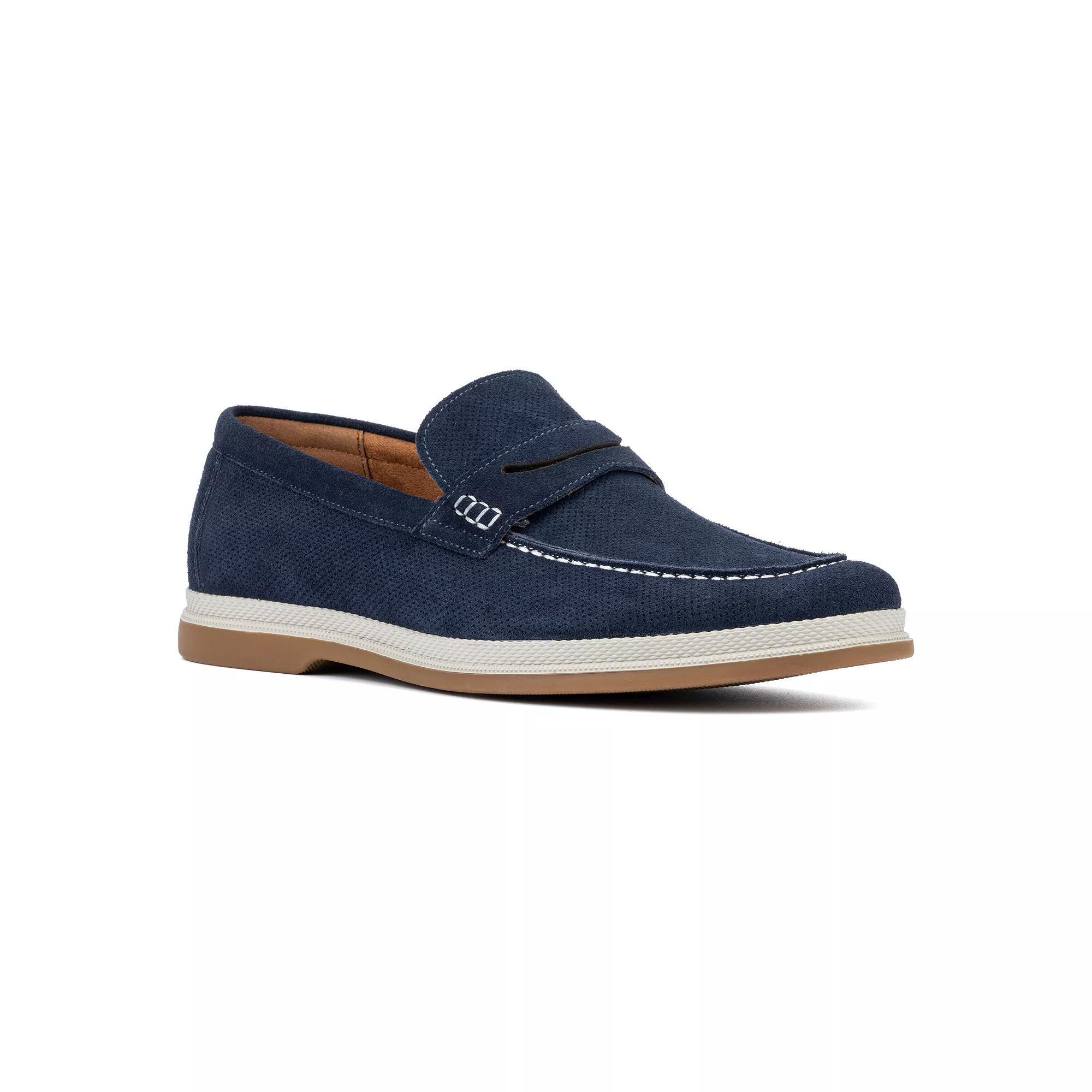 Vintage Foundry Co. Men's Menahan Casual Loafers, Size: 9, Blue Product Image