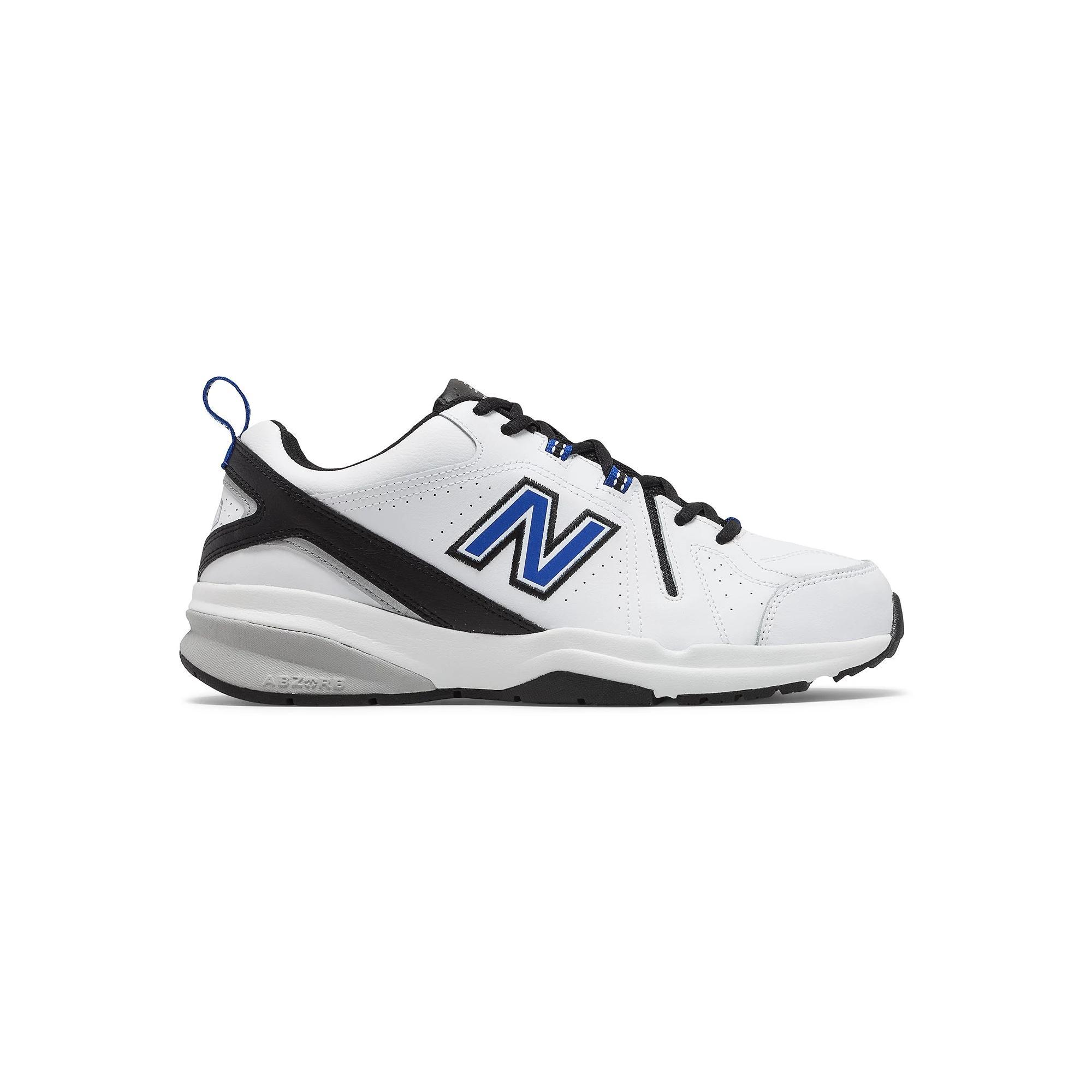 New Balance® 608 v5 Men's Training Shoes, Size: 9, White Royal Product Image