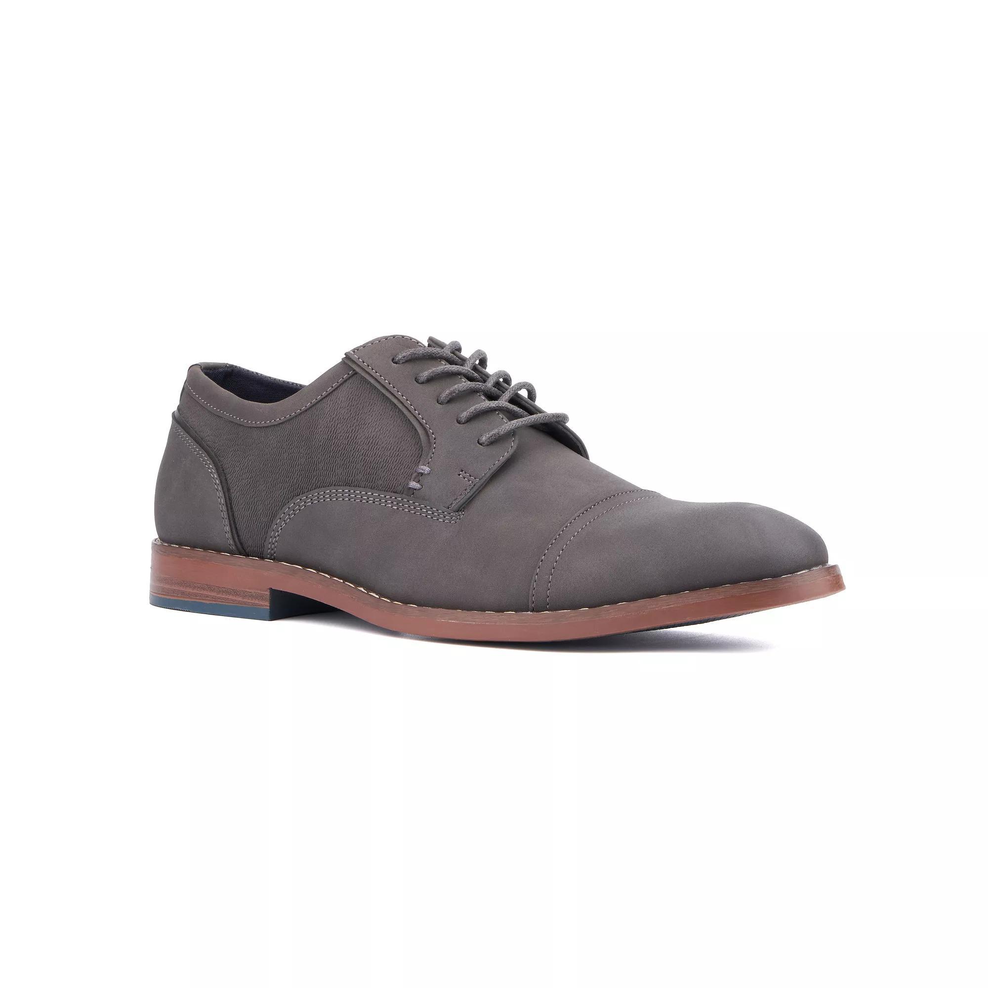 Reserved Footwear Asher Mens Oxford Casual Shoes Grey Product Image
