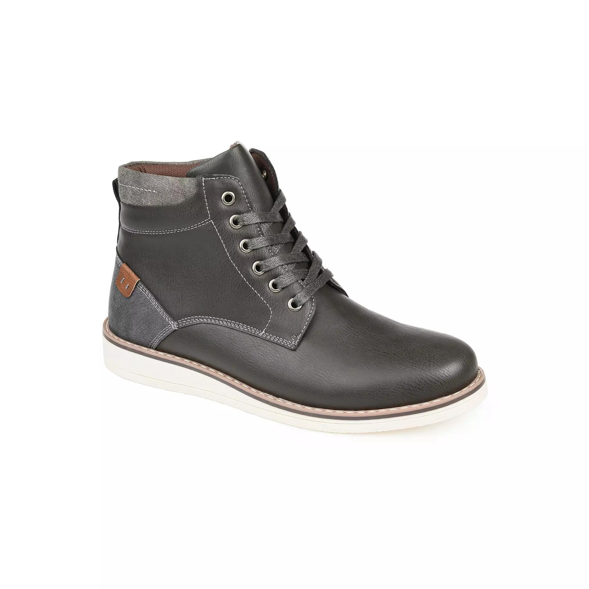 VANCE Evans Men's Ankle Boots, Size: 10, Gray Product Image