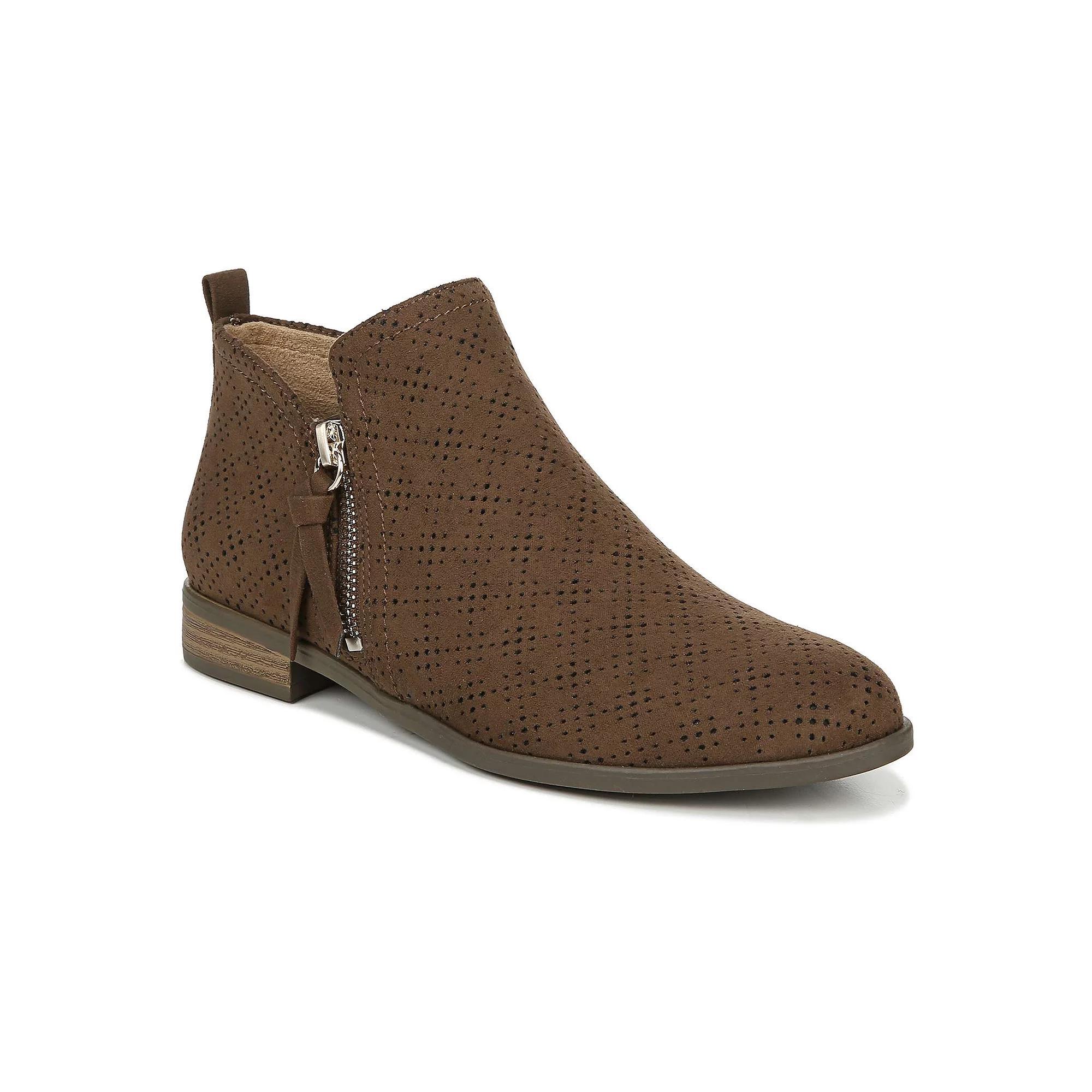 Dr. Scholls Rate Zip Womens Ankle Boots Brown Brown Product Image