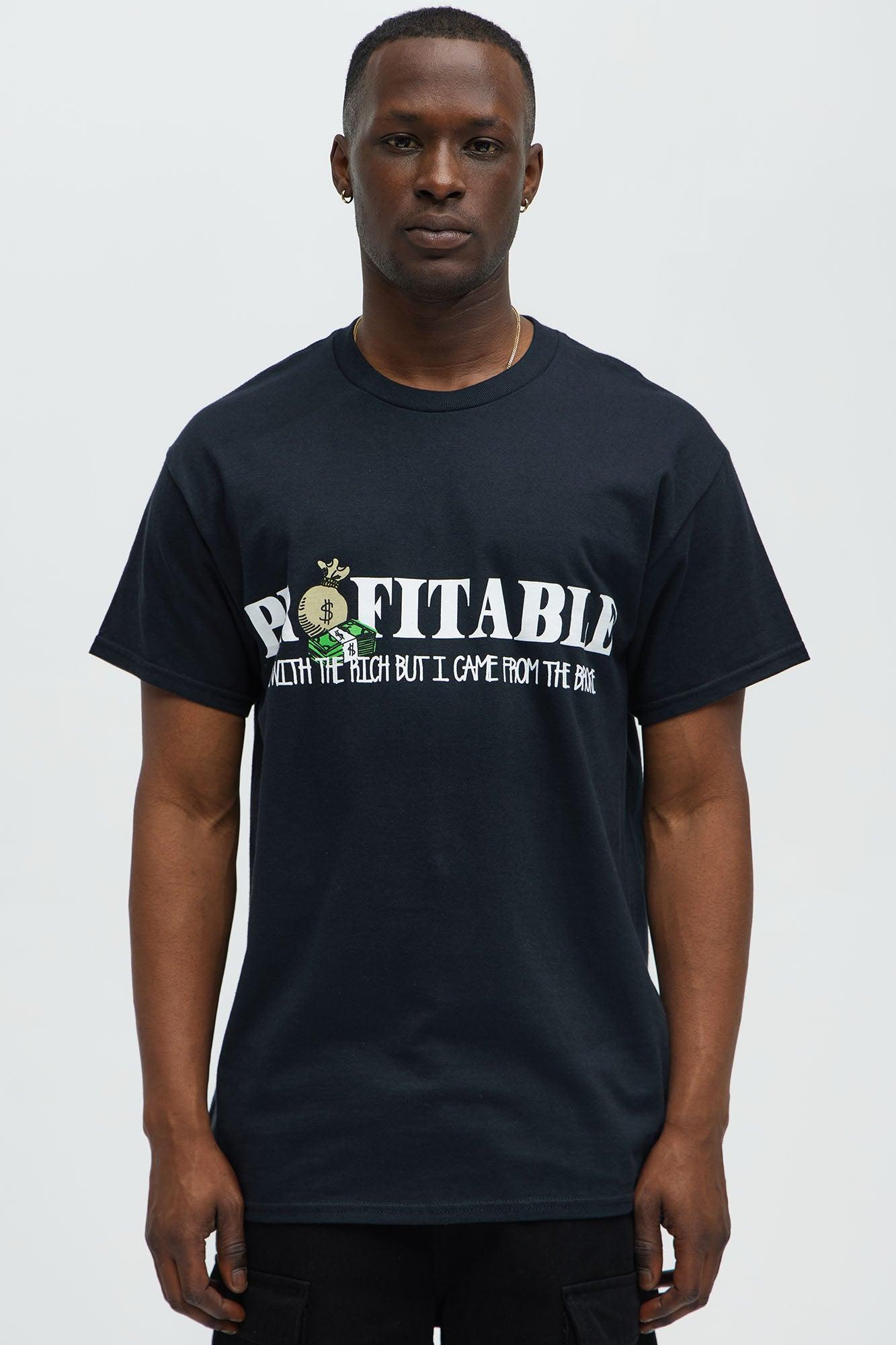 Profitable Short Sleeve Tee - Black Product Image