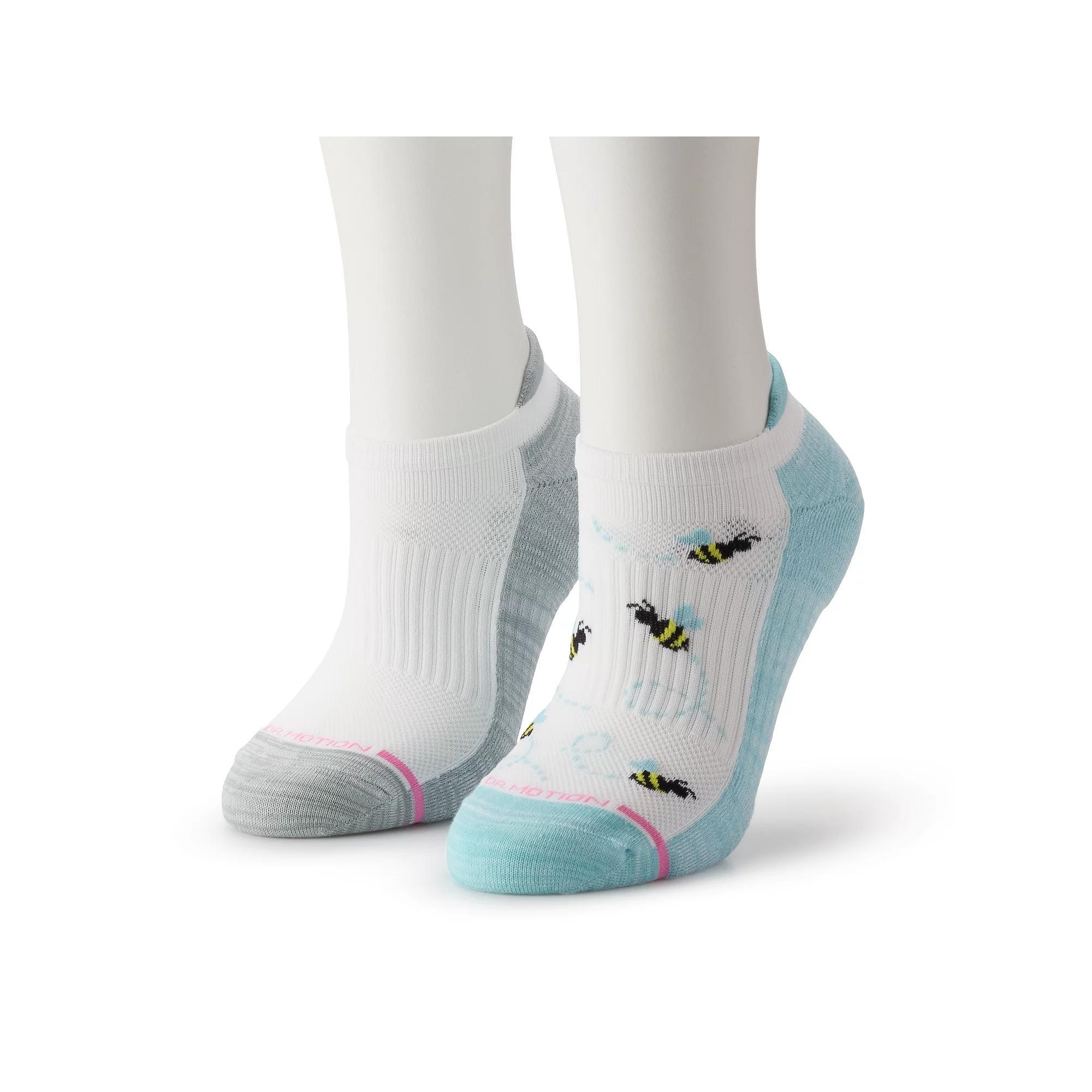 Womens Dr. Motion 2-Pk. Compression Ankle Socks Product Image