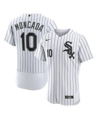 Men's Nike Yoan Moncada White Chicago White Sox Home Authentic Player Jersey, Size: 40 Product Image