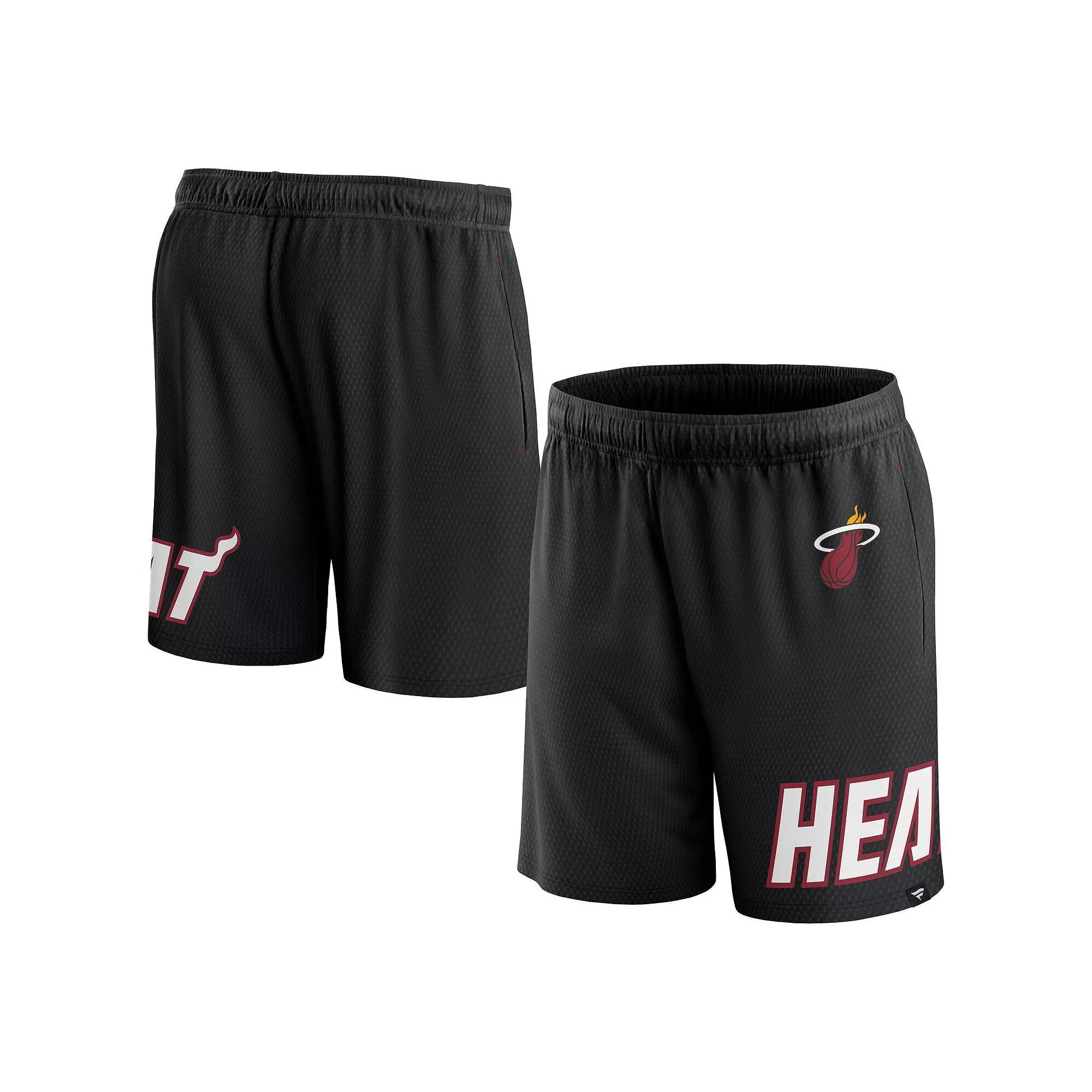 Men's Fanatics Branded Black Utah Jazz Free Throw Mesh Shorts, Size: Medium, Jaz Black Product Image