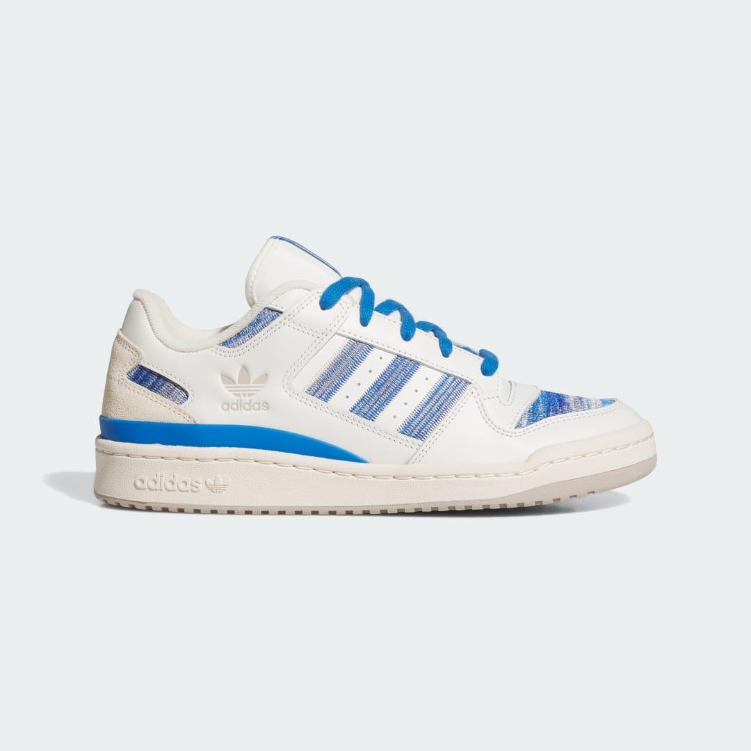 adidas Forum Low CL Shoes Core White 13 Mens Product Image