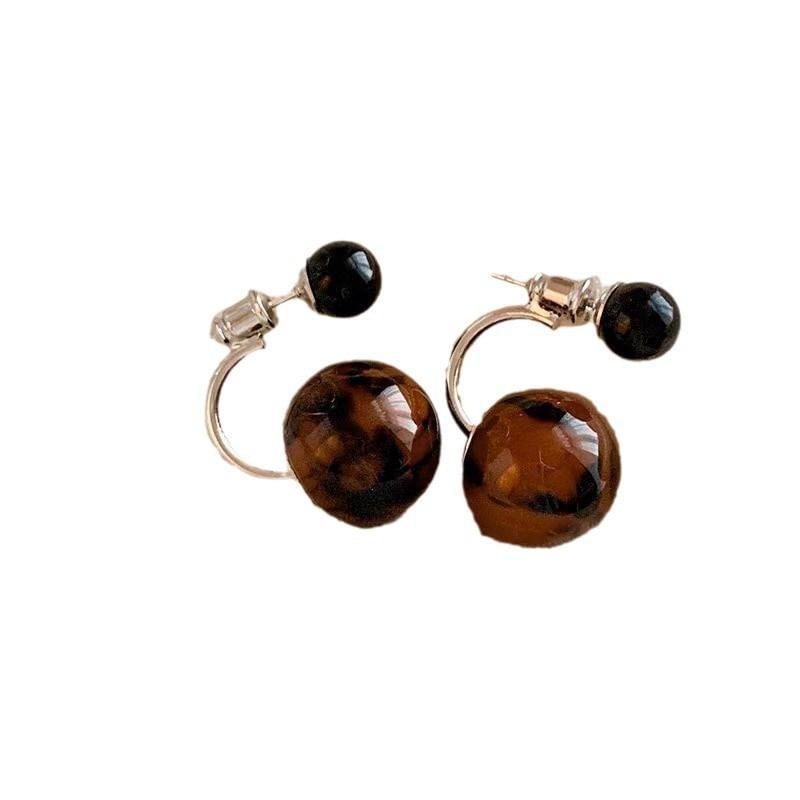 Resin Bead Alloy Ear Jacket Product Image