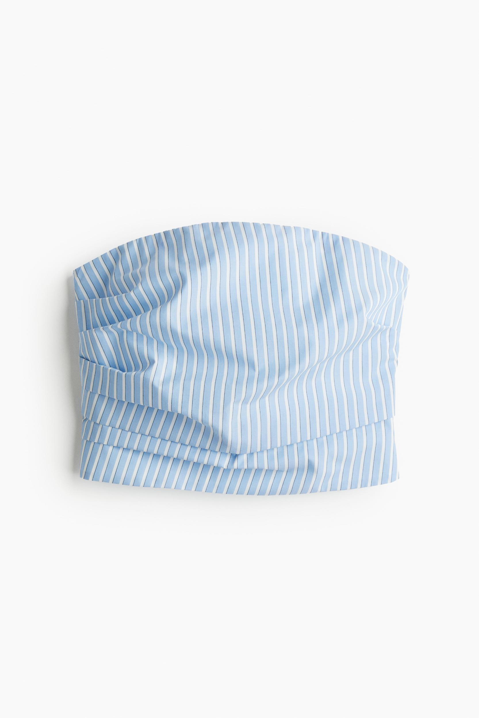 Pleat-detail Bandeau Top Product Image